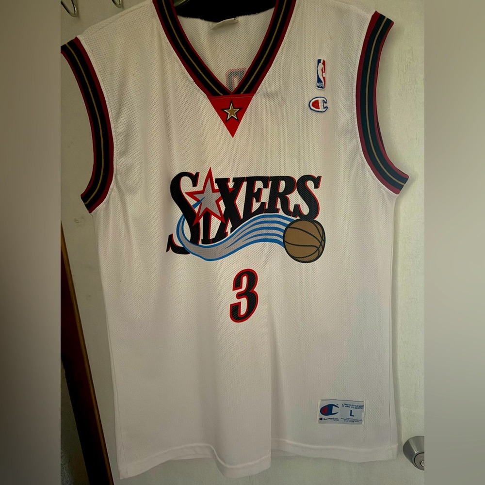 Allen Iverson Sixers jersey
